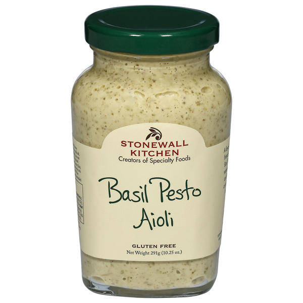 Stonewall Kitchen Gluten Free Basil Pesto Aioli