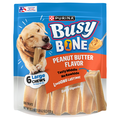 Purina Busy Bone Rawhide Free Peanut Butter Small/Med Dog Treats - 6 ct