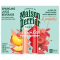 Maison Perrier French Kiss Peach & Cherry Sparkling Juice Beverage - 6 pk