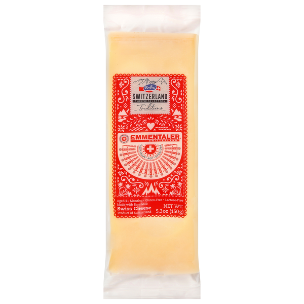 Emmi Imported Emmentaler Swiss Cheese Block