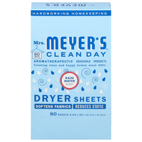 Mrs. Meyer's Clean Day Rain Water Scent Dryer Sheets | Hannaford