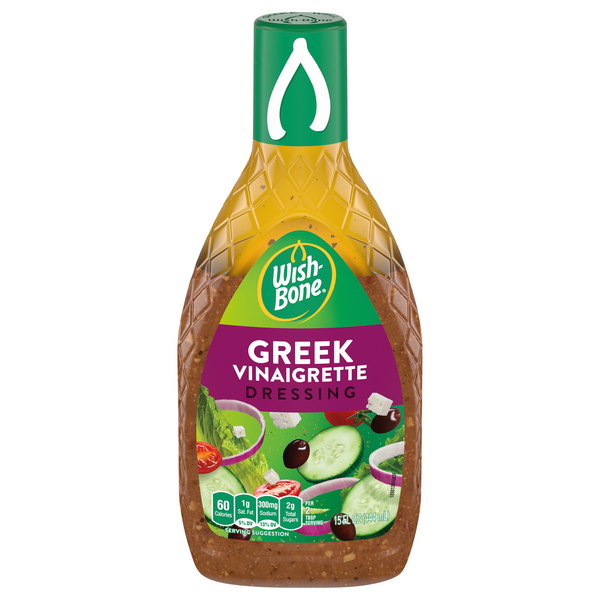 Save on WishBone Greek Vinaigrette Salad Dressing Order Online