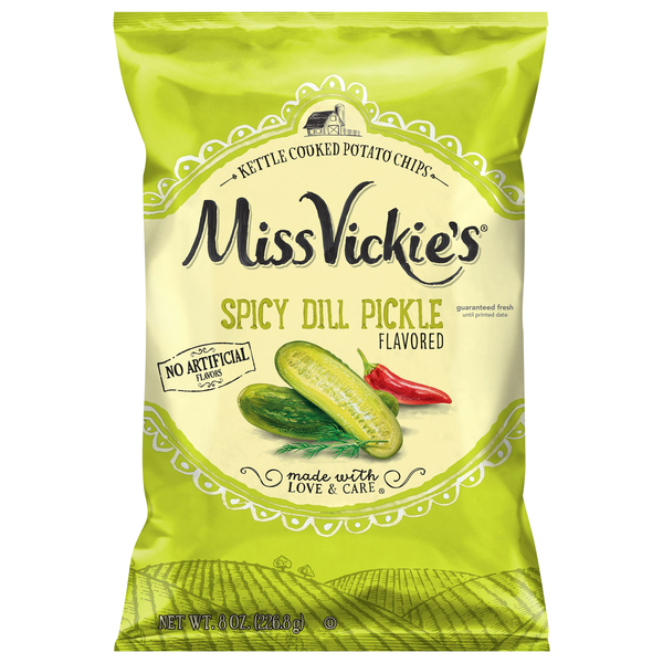 Miss Vickie's Spicy Dill Pickle Potato Chips