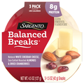 Sargento Balanced Breaks White Cheddar Cheese Almonds & Cranberries - 3 ct