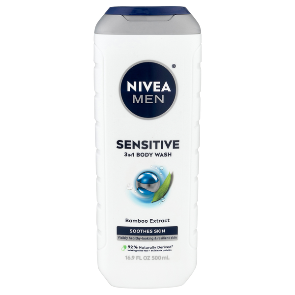 Nivea Men Sensitive with Bamboo Extract Body Wash