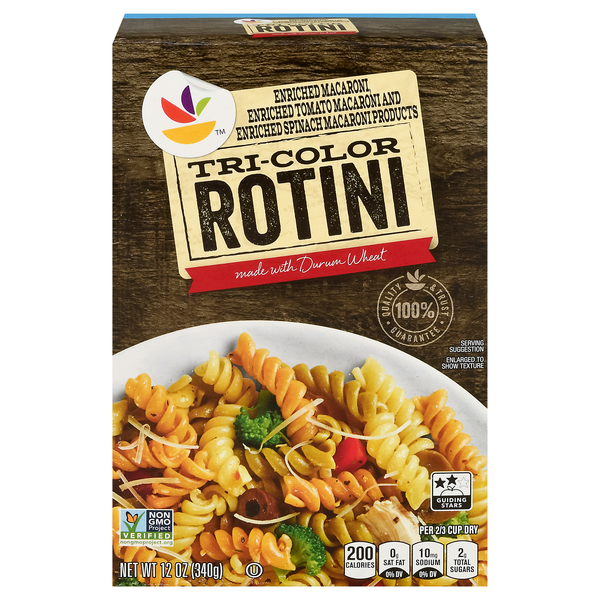 Giant Tri-Color Rotini Pasta