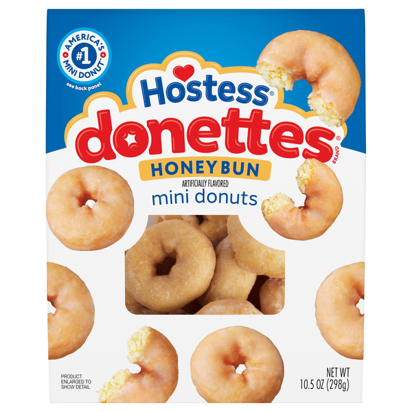 Hostess Donettes Honey Bun Mini Donuts