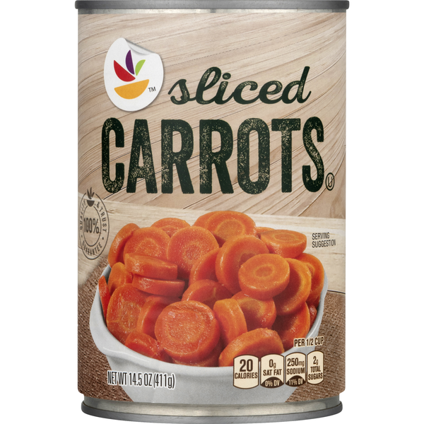 Giant Sliced Cut Carrots