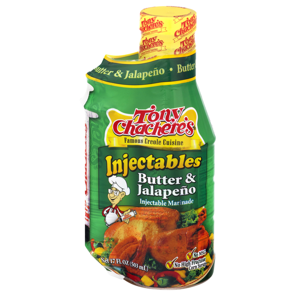 Tony Chachere's Injectables Butter & Jalapeno Marinade