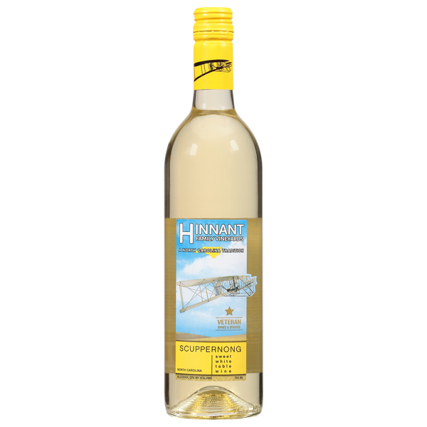 Hinnant Family Vineyards North Carolina Scuppernong Sweet White Table Wine
