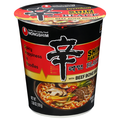 Nongshim Shin Black with Beef Bone Broth Premium Noodle Soup Cup