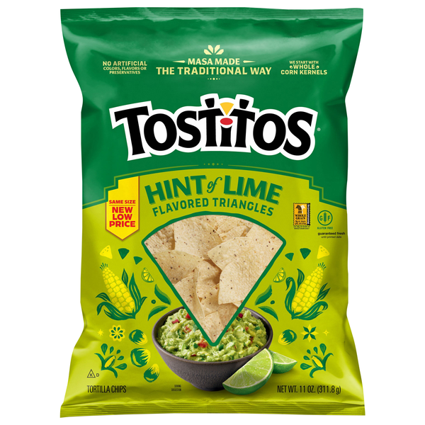 Tostitos Hint of Lime Tortilla Chips