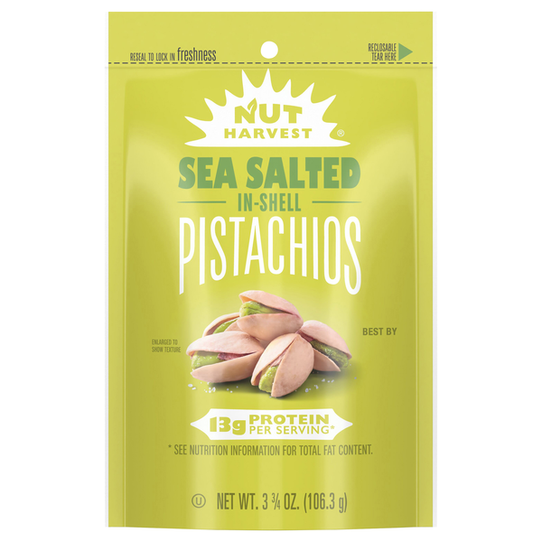 Nut Harvest Pistachios Sea Salted In-Shell