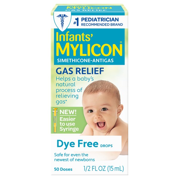 Mylicon Infants' Gas Relief Dye Free Drops