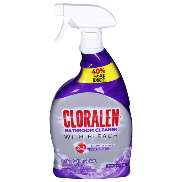 Save on Cloralen 2 in 1 Lavender Scent Bathroom Cleaner with Bleach