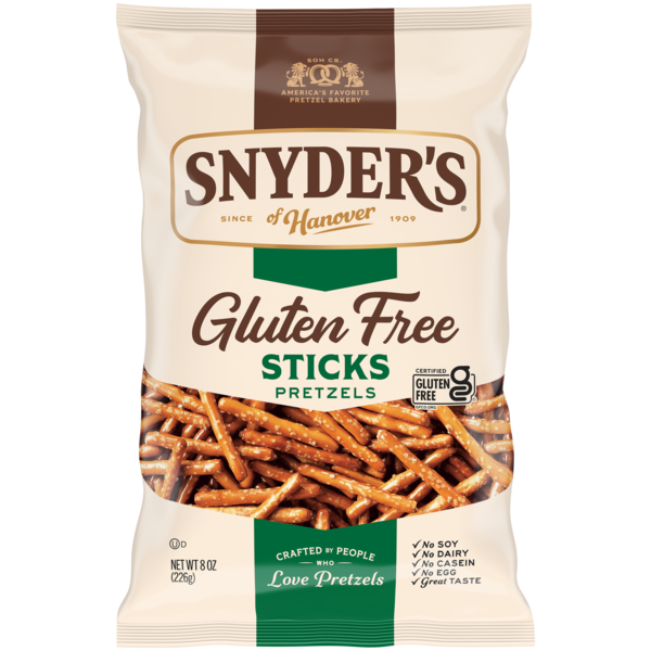 Snyder's of Hanover Gluten Free Pretzel Sticks