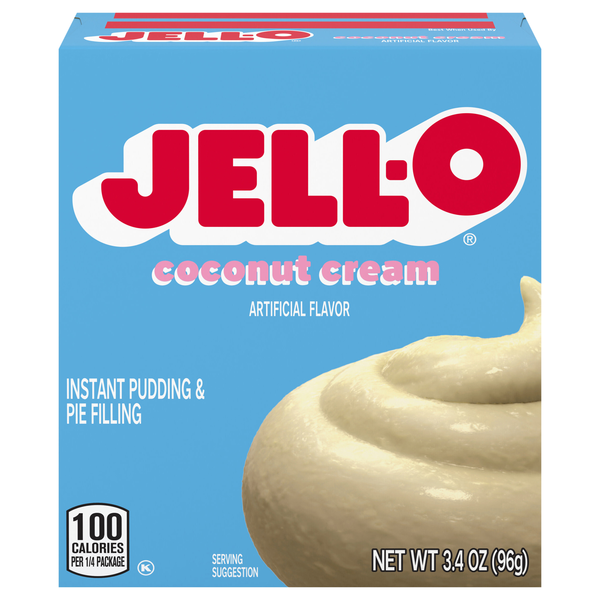 Jell-O Coconut Cream Instant Pudding & Pie Filling