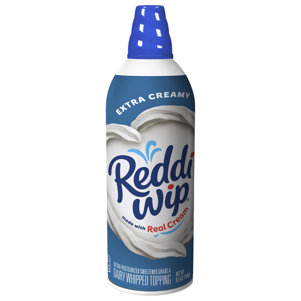 Save on Reddi Wip Whipped Topping Extra Creamy Aerosol Refrigerated