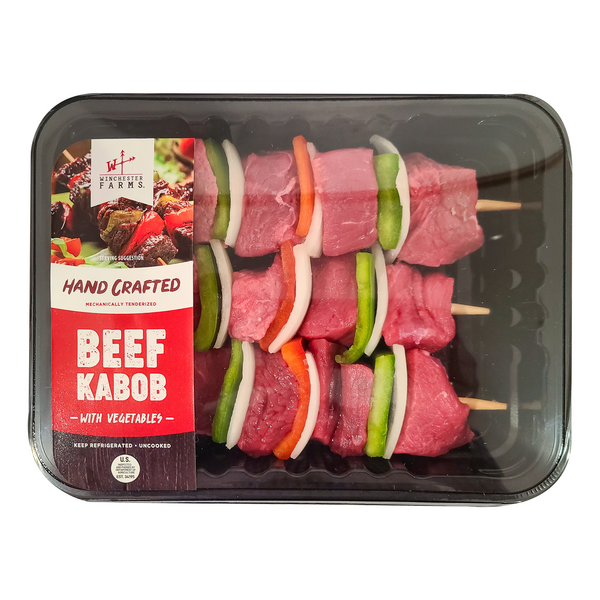 Save on Winchester Farms Beef Kabobs with Vegetables Fresh Order Online