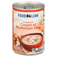 Food Lion Condensed Cream of Mushroom Soup